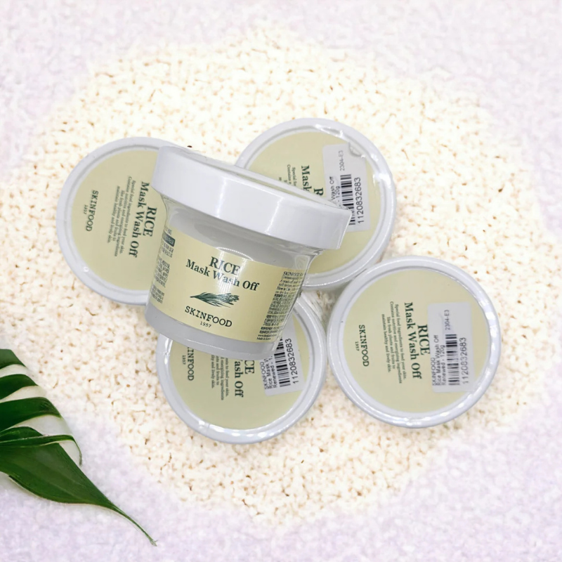 SKINFOOD Rice Mask Wash Off | BONIIK Best Korean Beauty Skincare Makeup Store in Australia