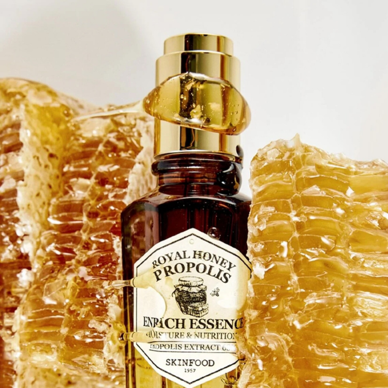 SKINFOOD Royal Propolis Enrich Essence | BONIIK Best Korean Beauty Skincare Makeup Store in Australia