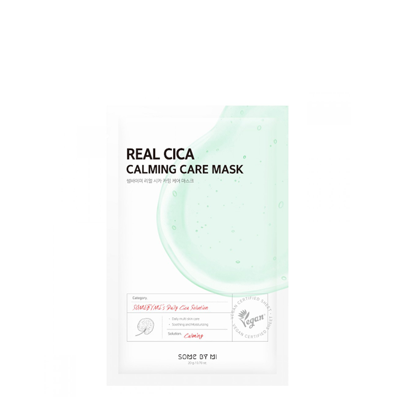 SOME BY MI Real Cica Calming Care | Skin Care Mask | BONIIK