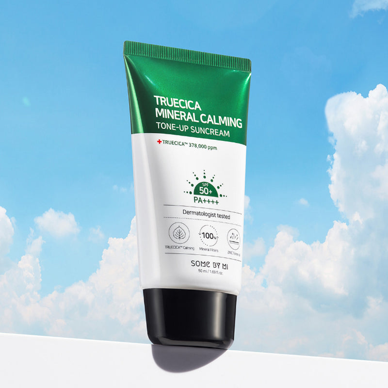 SOME BY MI Truecica Mineral Calming Tone Up Sunscream | SPF 50+ | BONIIK