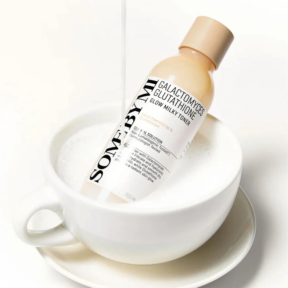 SOME BY MI GALACTOMYCES GLUTATHIONE GLOW MILKY TONER | BONIIK Best Korean Beauty Skincare Makeup Store in Australia