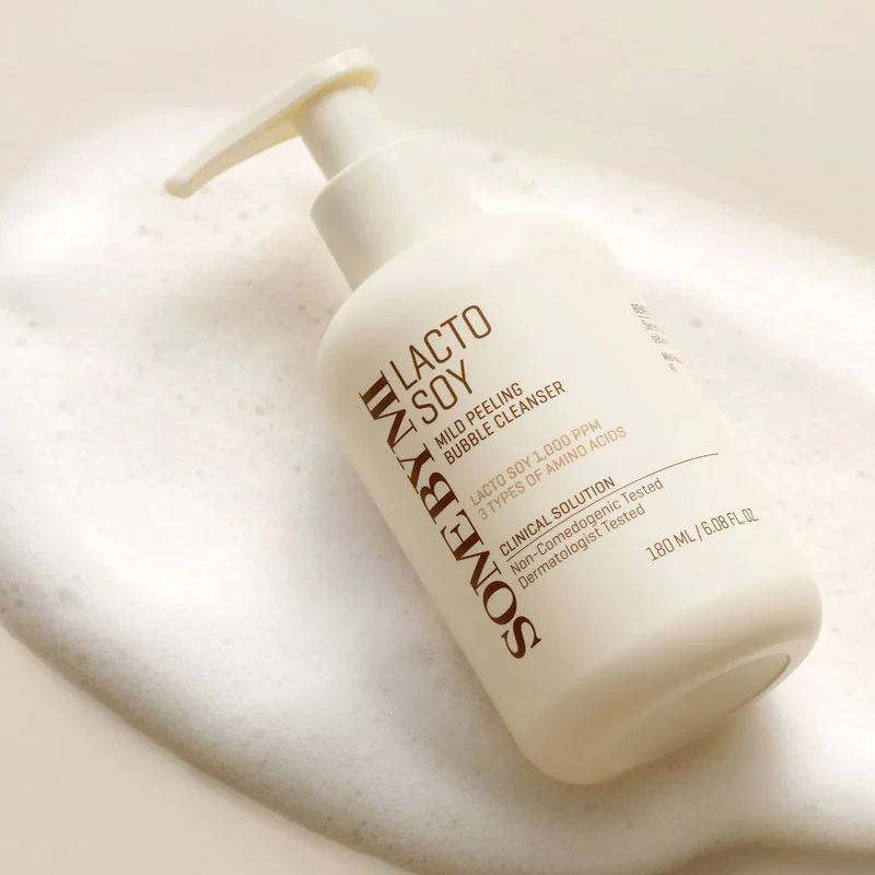 SOME BY MI LACTO SOY MILD BUBBLE PEELING CLEANSER | BONIIK Best Korean Beauty Skincare Makeup Store in Australia