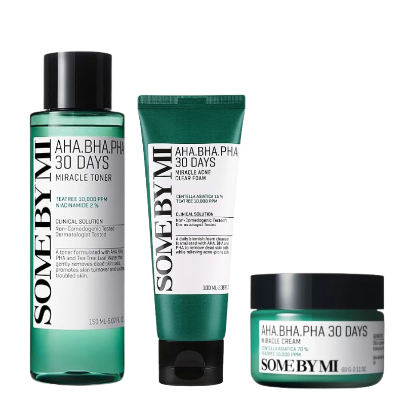 Miracle Acne Clear Skincare Trio | BONIIK Australia