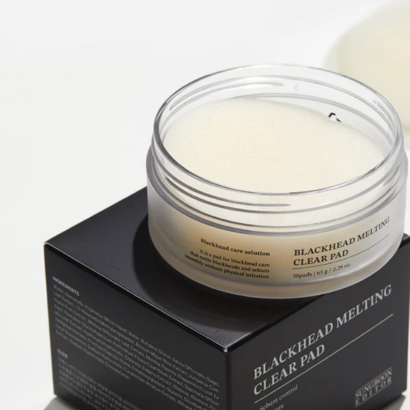 SUNGBOON EDITOR Blackhead Melting Clear Pad | BONIIK Best Korean Beauty Skincare Makeup Store in Australia