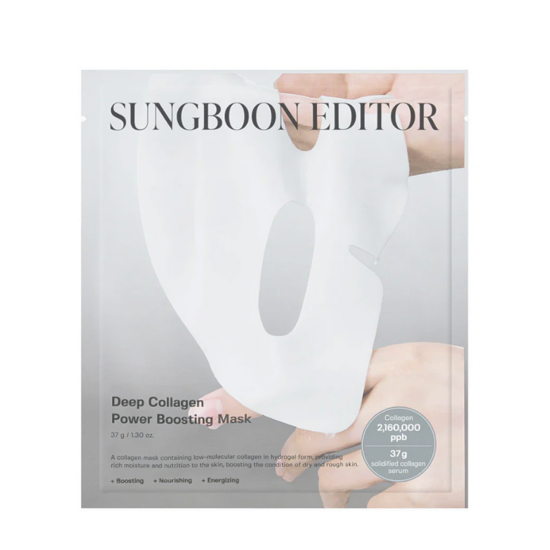 SUNGBOON EDITOR Deep Power Boosting Mask | BONIIK Best Korean Beauty Skincare Makeup Store in Australia