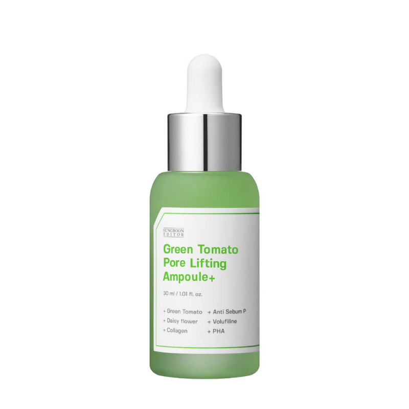 SUNGBOON EDITOR Green Tomato Pore Lifting Ampoule | BONIIK Best Korean Beauty Skincare Makeup Store in Australia