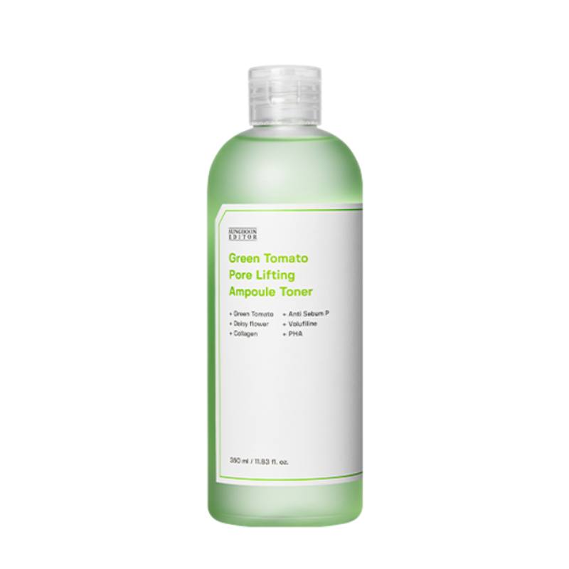 SUNGBOON EDITOR Green Tomato Pore Lifting Ampoule Toner | BONIIK Best Korean Beauty Skincare Makeup Store in Australia