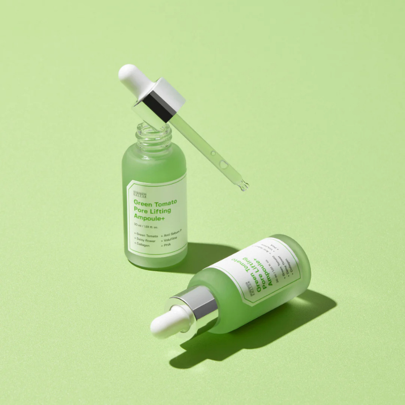 SUNGBOON EDITOR Green Tomato Pore Lifting Ampoule | BONIIK Best Korean Beauty Skincare Makeup Store in Australia