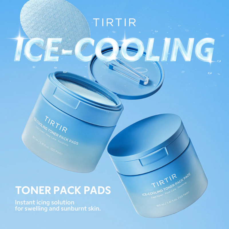 Ice-Cooling Toner Pack Pads