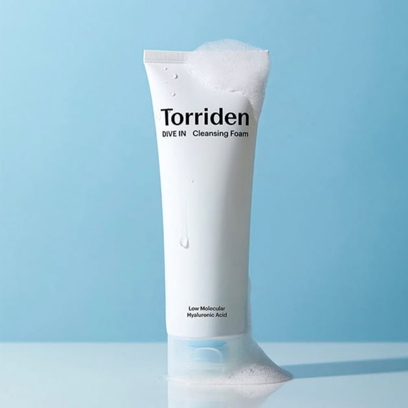 TORRIDEN DIVE IN Low Molecular Hyaluronic Acid Cleansing Foam | BONIIK Best Korean Beauty Skincare Makeup Store in Australia
