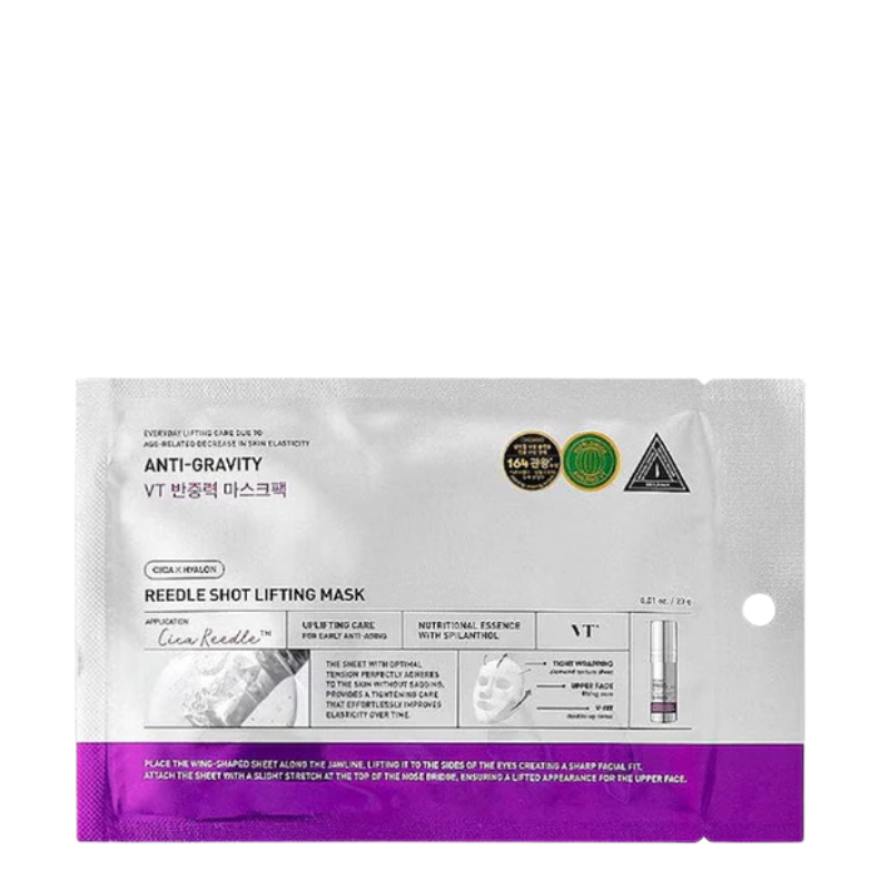 VT COSMETICS Reedle Shot Lifting Mask BONIIK Best Korean Beauty Skincare Makeup Store in Australia