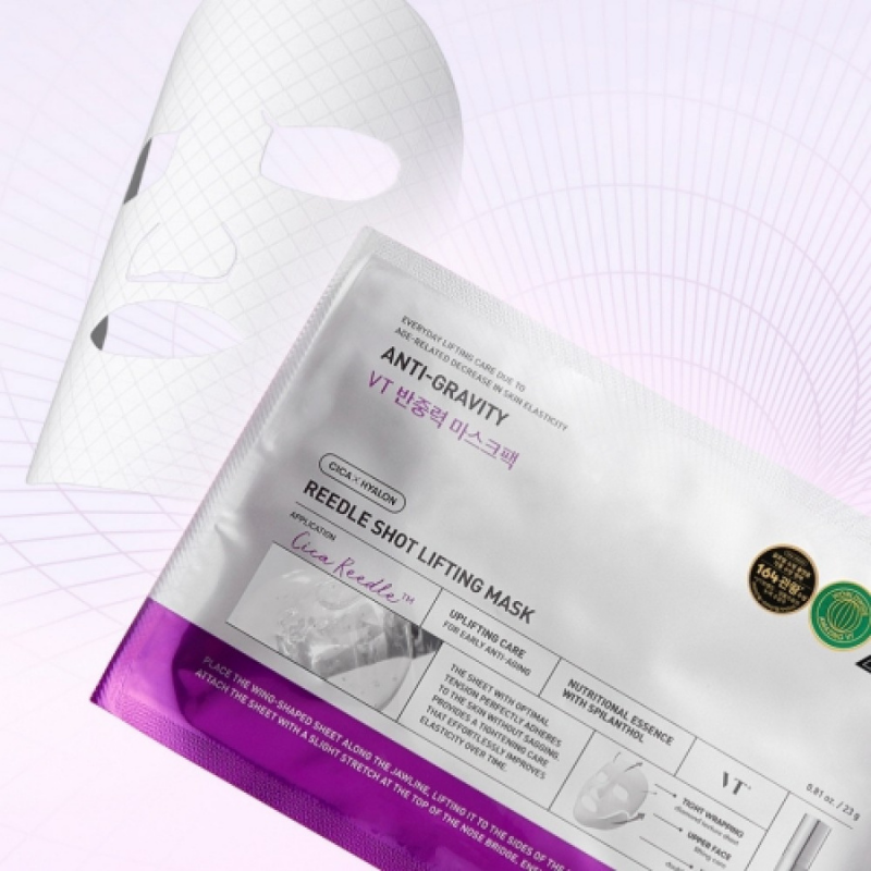 VT COSMETICS Reedle Shot Lifting Mask BONIIK Best Korean Beauty Skincare Makeup Store in Australia