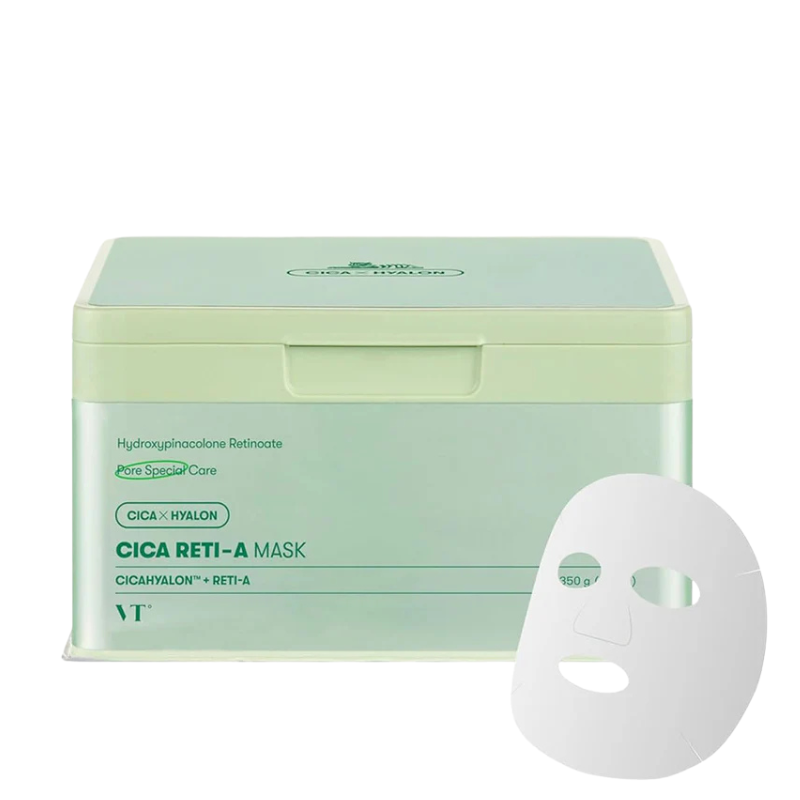 VT Cosmetics Cica Reti-a Mask | BONIIK Best Korean Beauty Skincare Makeup Store in Australia