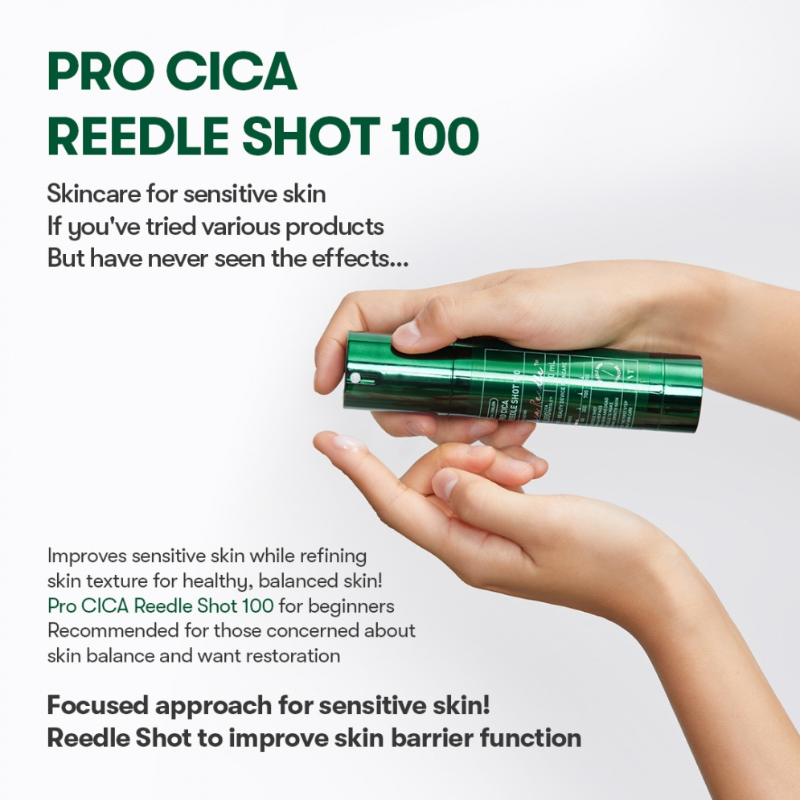 VT Pro Cica Reedle Shot 100 | BONIIK Best Korean Beauty Skincare Makeup Store in Australia