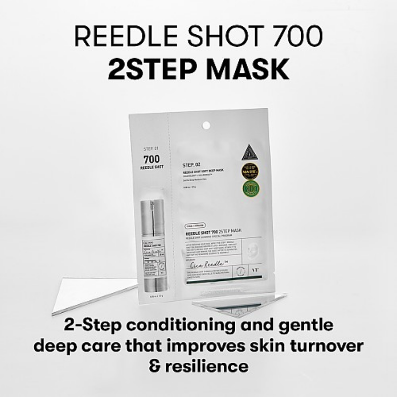 VT REEDLE SHOT 700 2-STEP MASK | BONIIK Best Korean Beauty Skincare Makeup Store in Australia