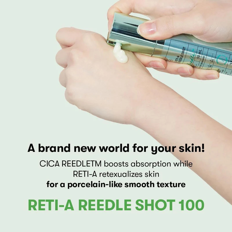 VT Reti-A Reedle Shot 100 | BONIIK Best Korean Beauty Skincare Makeup Store in Australia