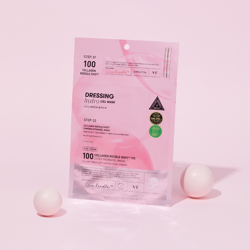VT COLLAGEN REEDLE SHOT 100 2STEP MASK | BONIIK Best Korean Beauty Skincare Makeup Store in Australia