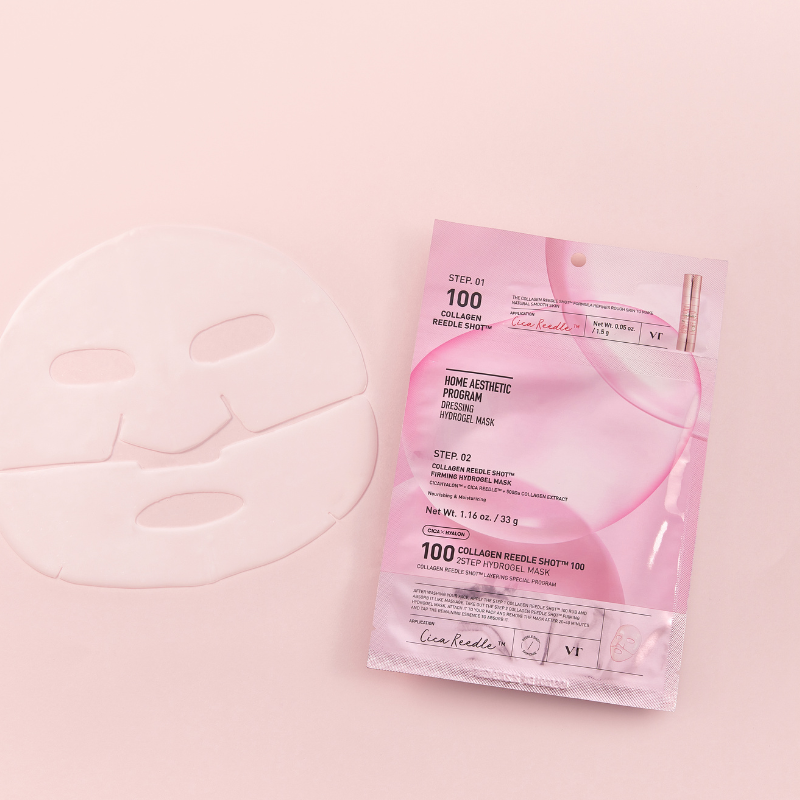 VT COLLAGEN REEDLE SHOT 100 2STEP MASK | BONIIK Best Korean Beauty Skincare Makeup Store in Australia