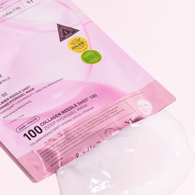 VT COLLAGEN REEDLE SHOT 100 2STEP MASK | BONIIK Best Korean Beauty Skincare Makeup Store in Australia