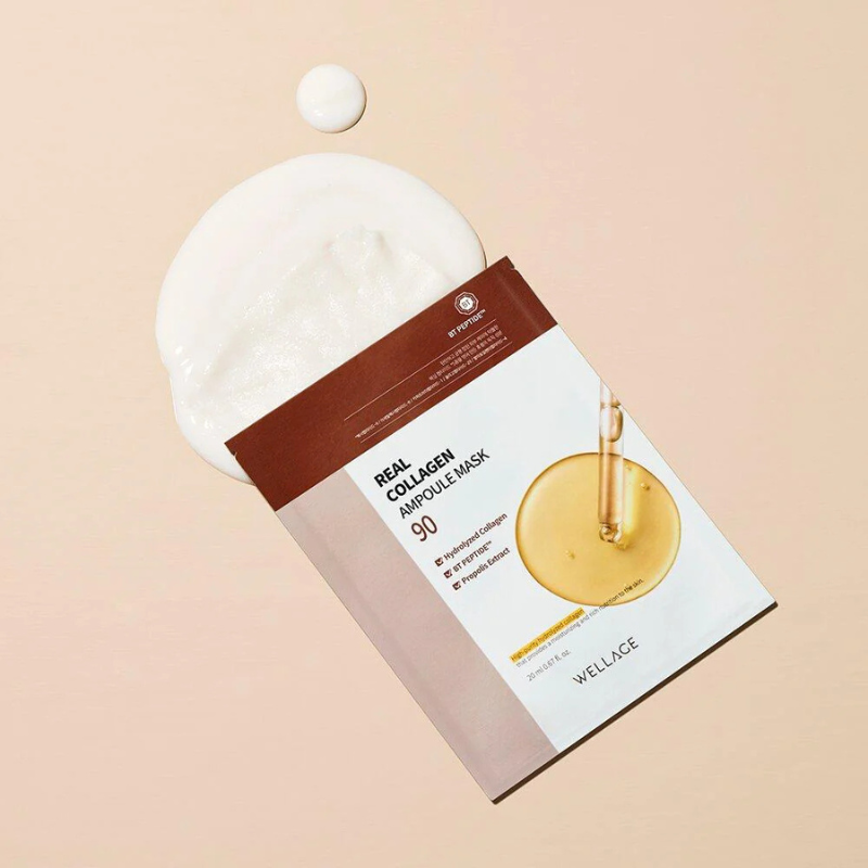 WELLAGE Real Collagen Ampoule Mask | BONIIK Best Korean Beauty Skincare Makeup Store in Australia