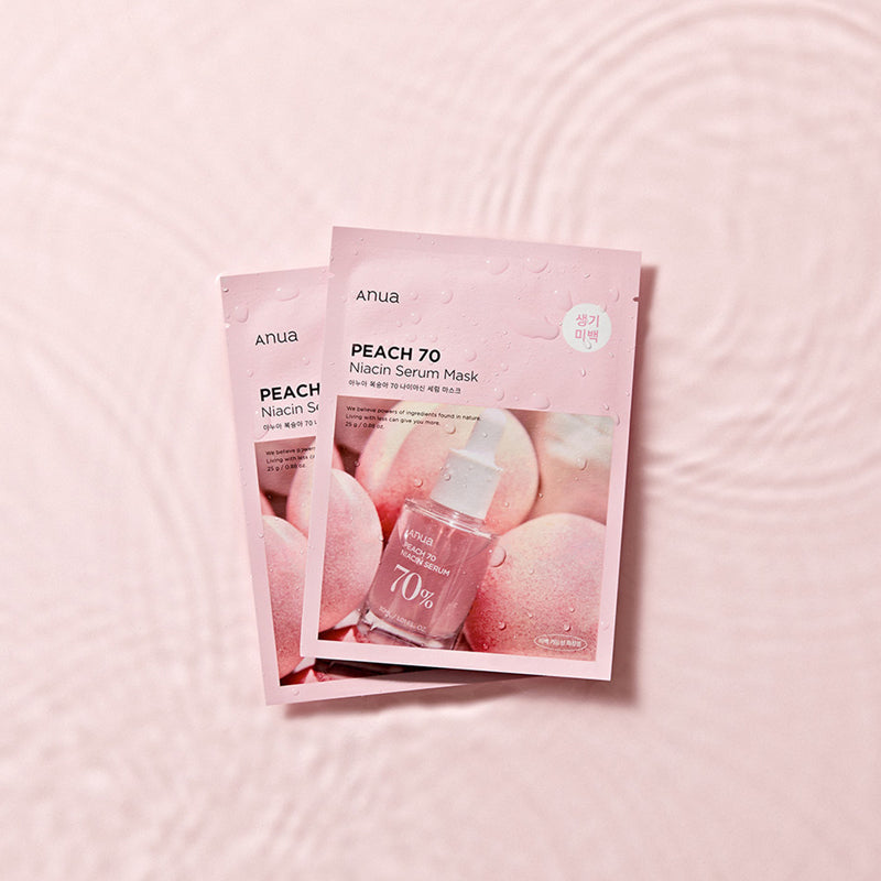 ANUA Peach 70 Niacin Serum Mask | BONIIK Best Korean Beauty Skincare Makeup Store in Australia