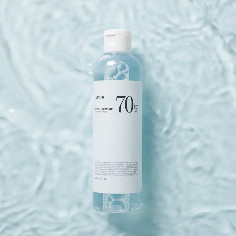 ANUA Birch Moisture 70% Boosting Toner | BONIIK Best Korean Beauty Skincare Makeup Store in Australia