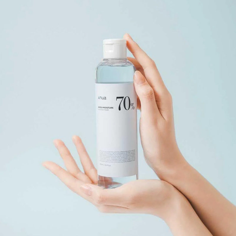ANUA Birch Moisture 70% Boosting Toner | BONIIK Best Korean Beauty Skincare Makeup Store in Australia