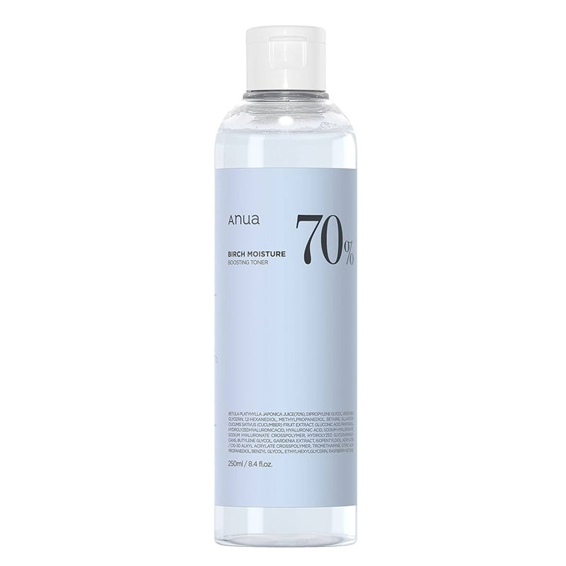 ANUA Birch Moisture 70% Boosting Toner | BONIIK Best Korean Beauty Skincare Makeup Store in Australia