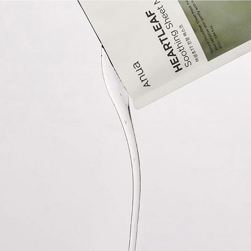 ANUA Heartleaf 77% Soothing Sheet Mask | BONIIK Best Korean Beauty Skincare Makeup Store in Australia