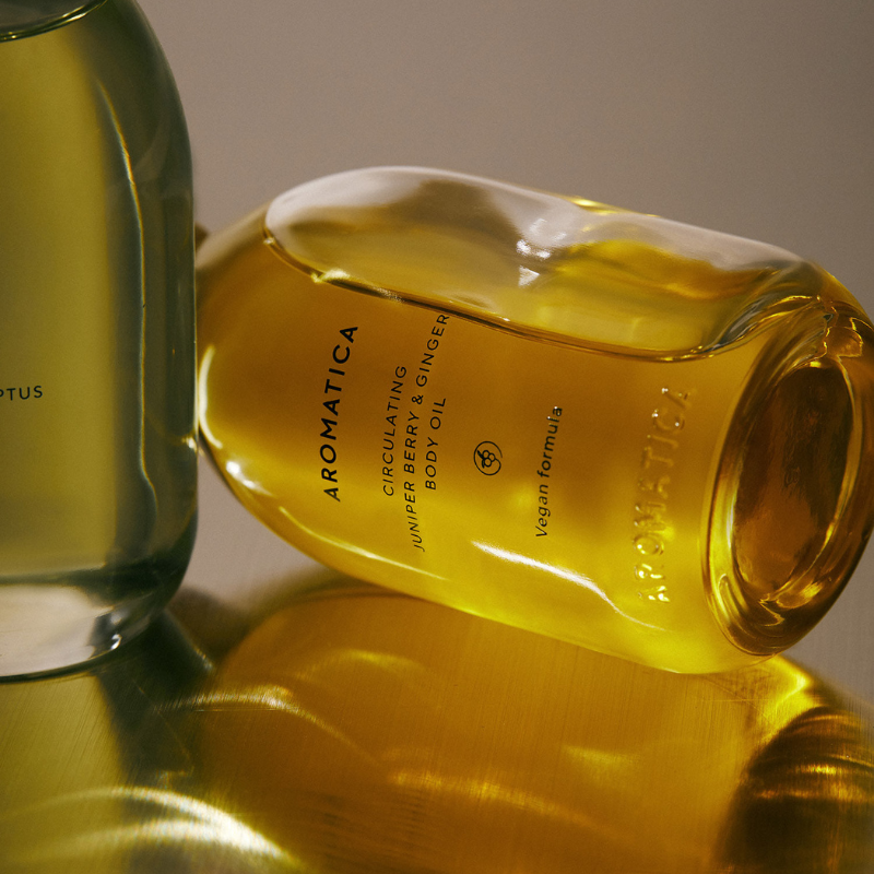 AROMATICA Circulating Body Oil Juniper Berry & Ginger | BONIIK K-Beauty Skincare Australia