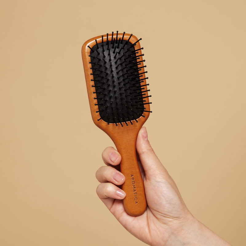 AROMATICA Wooden Scalp Brush | Shop BONIIK K-Beauty Bodycare Tools