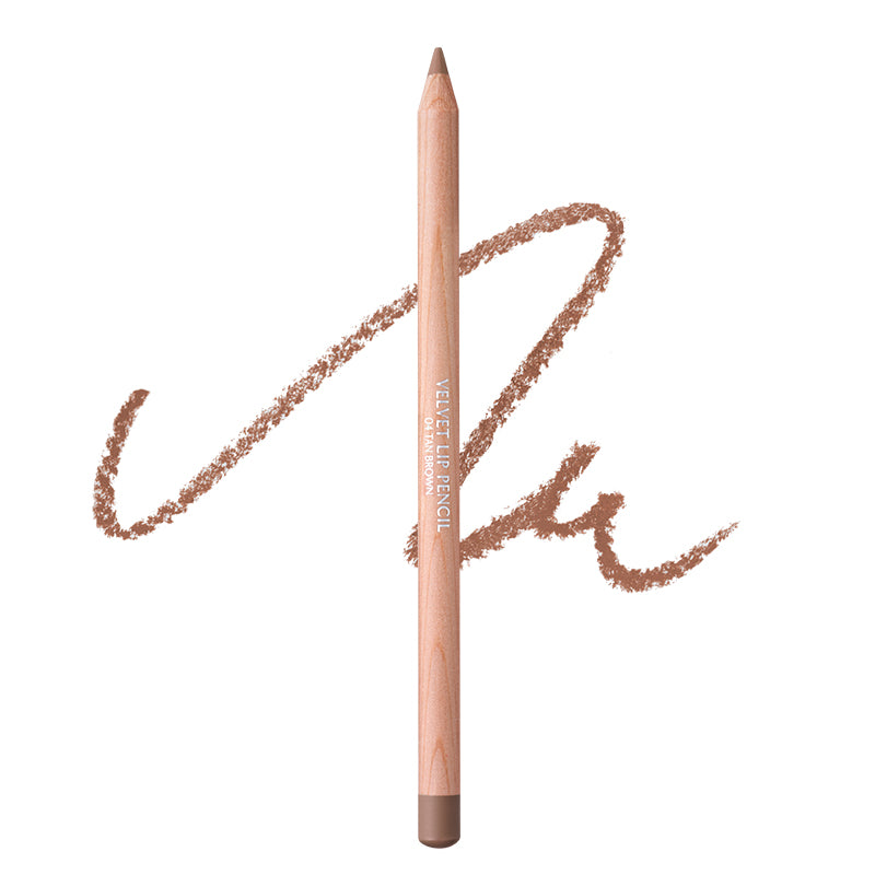 CLIO Velvet Lip Pencil Set 04 Tan Brown | BONIIK Best Korean Beauty Skincare Makeup Store in Australia