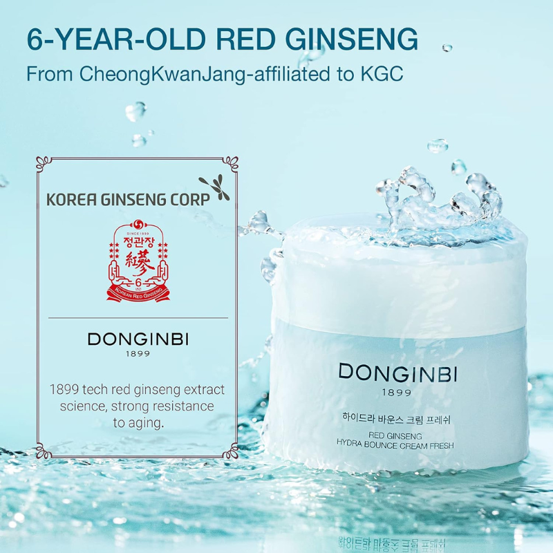 DONGINBI Red Ginseng Hydra Bounce Cream Fresh | BONIIK K-Beauty Luxury Skincare