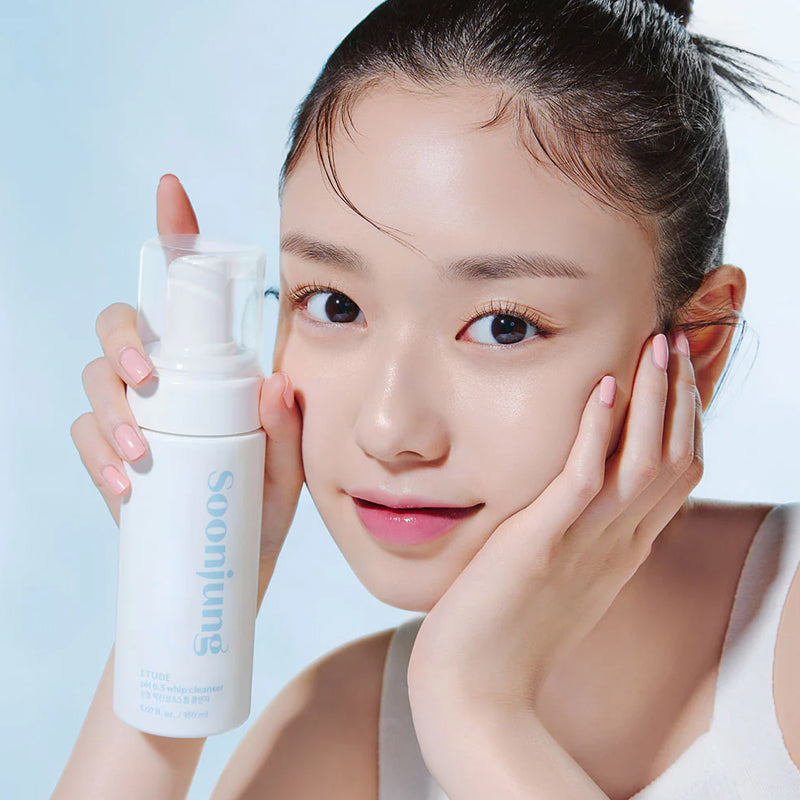 ETUDE HOUSE Soon Jung PH 6.5 Whip Cleanser BONIIK Korean Skincare Australia
