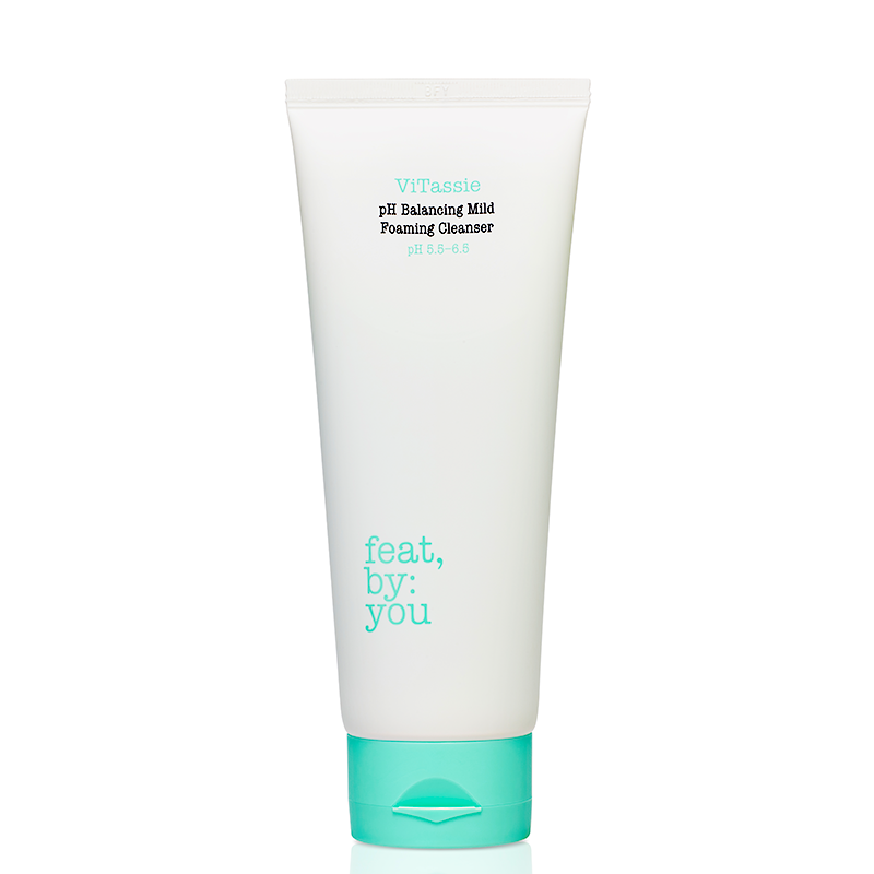 FEAT BY YOU ViTassie pH Balancing Mild Foaming Cleanser | BONIIK Best Korean Beauty Skincare Makeup Store in Australia