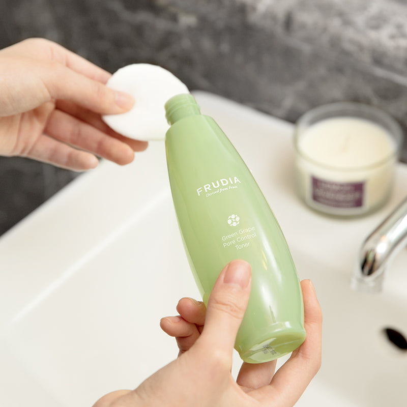 FRUDIA Green Grape Pore Control Toner | BONIIK Best Korean Beauty Skincare Makeup Store in Australia
