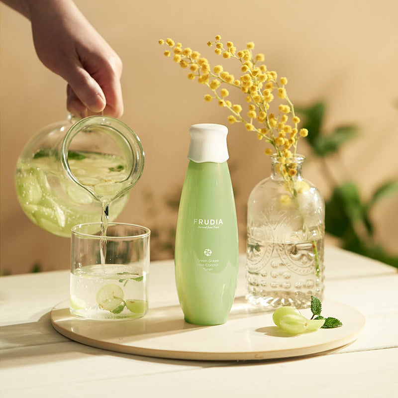 FRUDIA Green Grape Pore Control Toner | BONIIK Best Korean Beauty Skincare Makeup Store in Australia