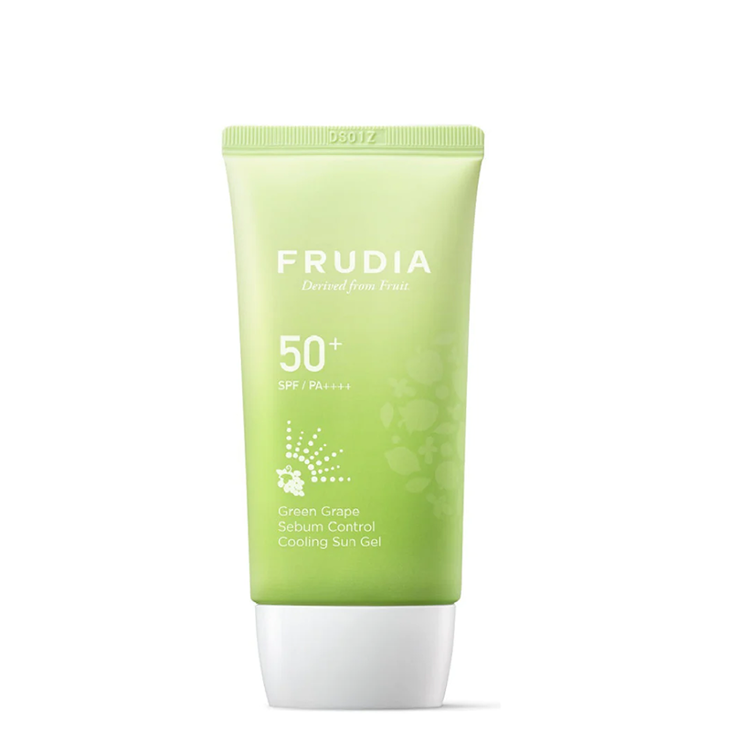 FRUDIA Green Grape Sebum Control Cooling Sun Gel | BONIIK Best Korean Beauty Skincare Makeup Store in Australia