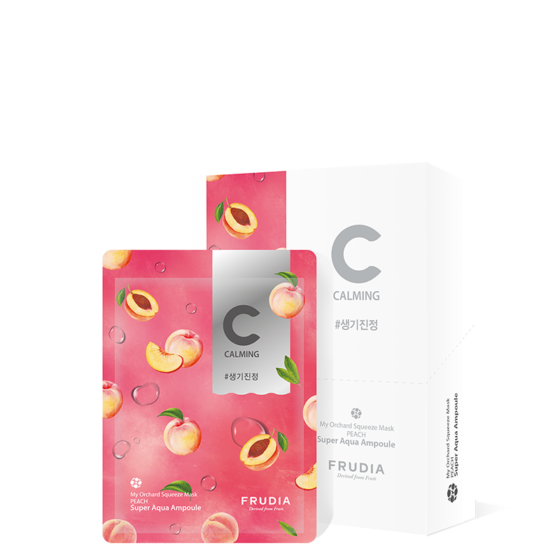 FRUDIA My Orchard Squeeze Mask Peach | BONIIK Best Korean Beauty Skincare Makeup Store in Australia