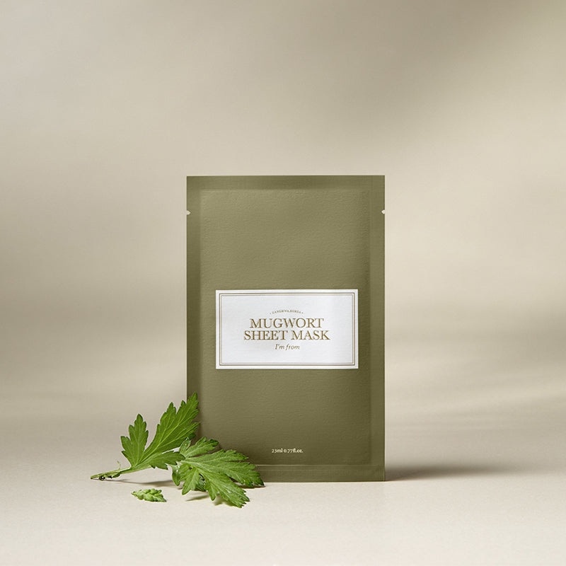 I'M FROM Mugwort Sheet Mask | BONIIK Best Korean Beauty Skincare Makeup Store in Australia