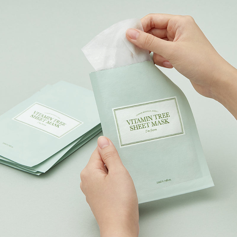 I'M FROM Vitamin Tree Sheet Mask | BONIIK Best Korean Beauty Skincare Makeup Store in Australia