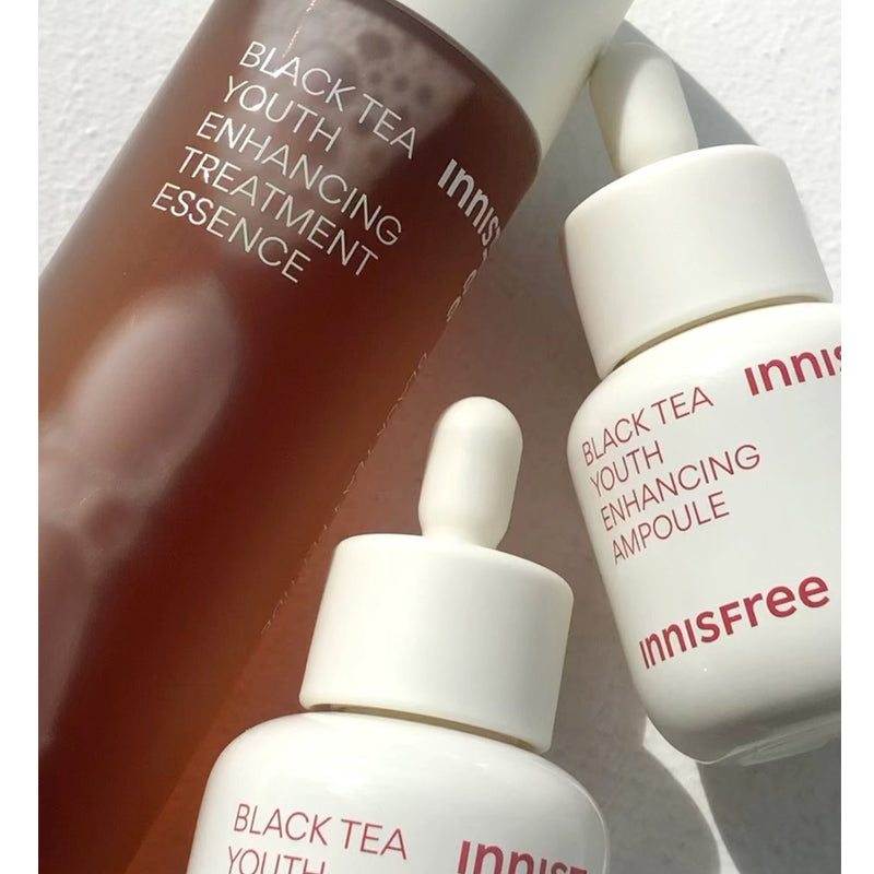 INNISFREE Black Tea Youth Enhancing Treatment Essence | BONIIK Best Korean Beauty Skincare Makeup Store in Australia