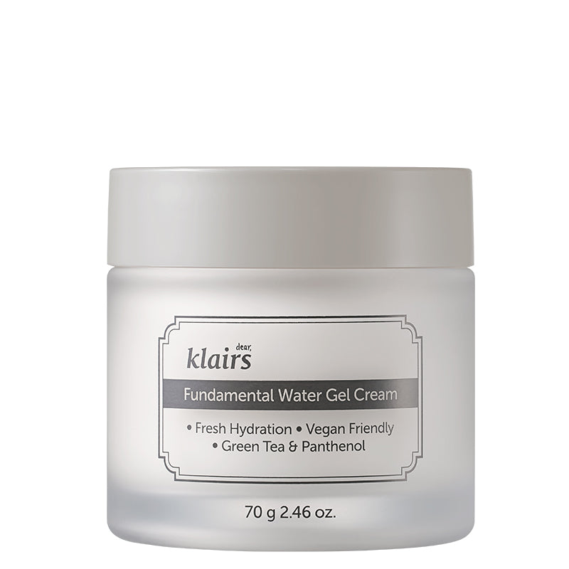 KLAIRS Fundamental Water Gel Cream | Moisturiser for Oily Skin | BONIIK Best Korean Beauty Skincare Makeup in Australia