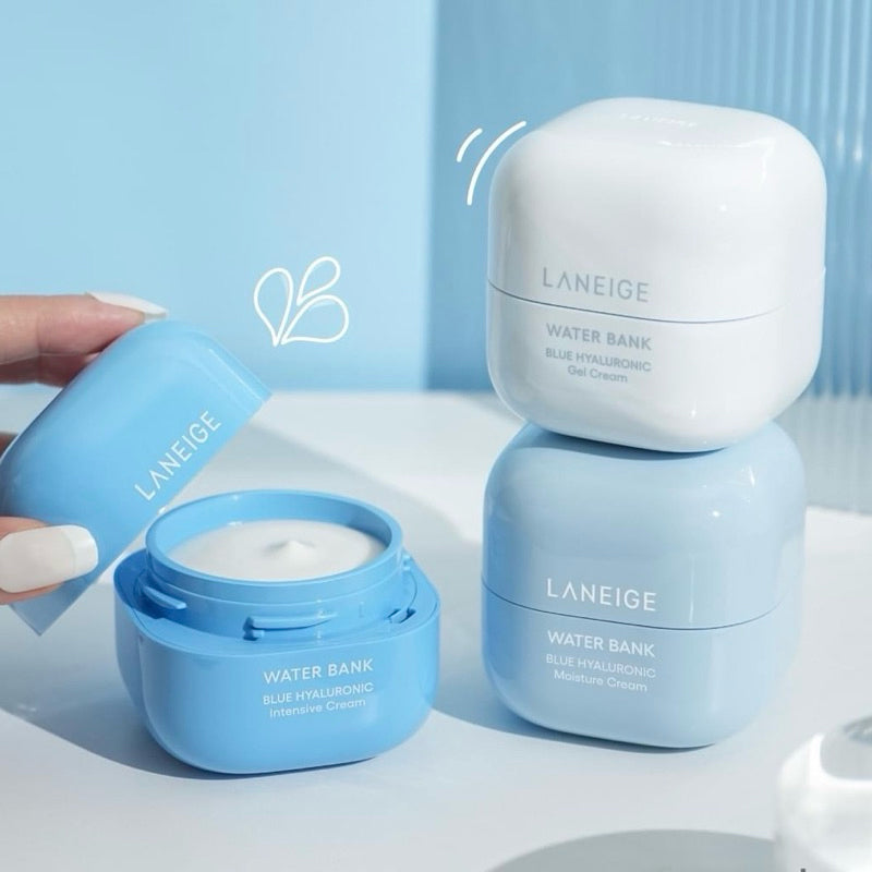 LANEIGE Water Bank Blue Hyaluronic Gel Moisturiser | Shop BONIIK K-Beauty Australia