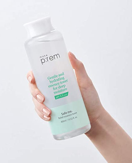 MAKE P:REM Safe Me. Relief Essence Toner | Toner | BONIIK | Best Korean Beauty Skincare Makeup in Australia