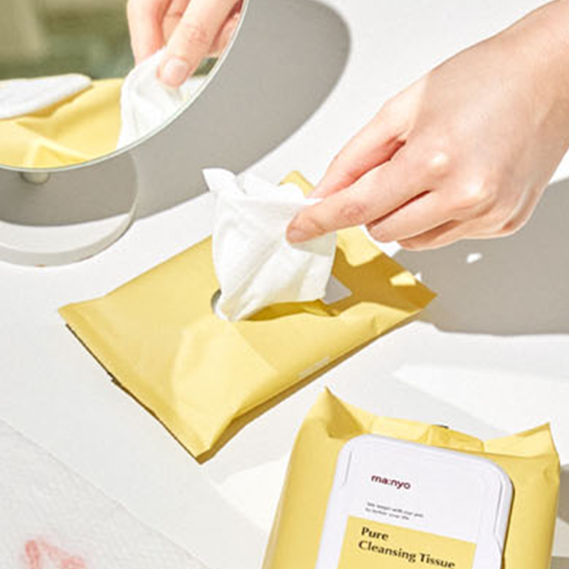 MANYO Pure Cleansing Tissue | BONIIK Best K-Beauty Skincare Australia