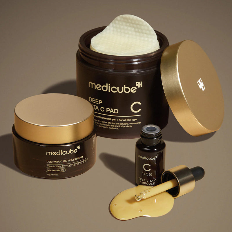 MEDICUBE Deep Vita C Capsule Cream | BONIIK Best Korean Beauty Skincare Makeup Store in Australia