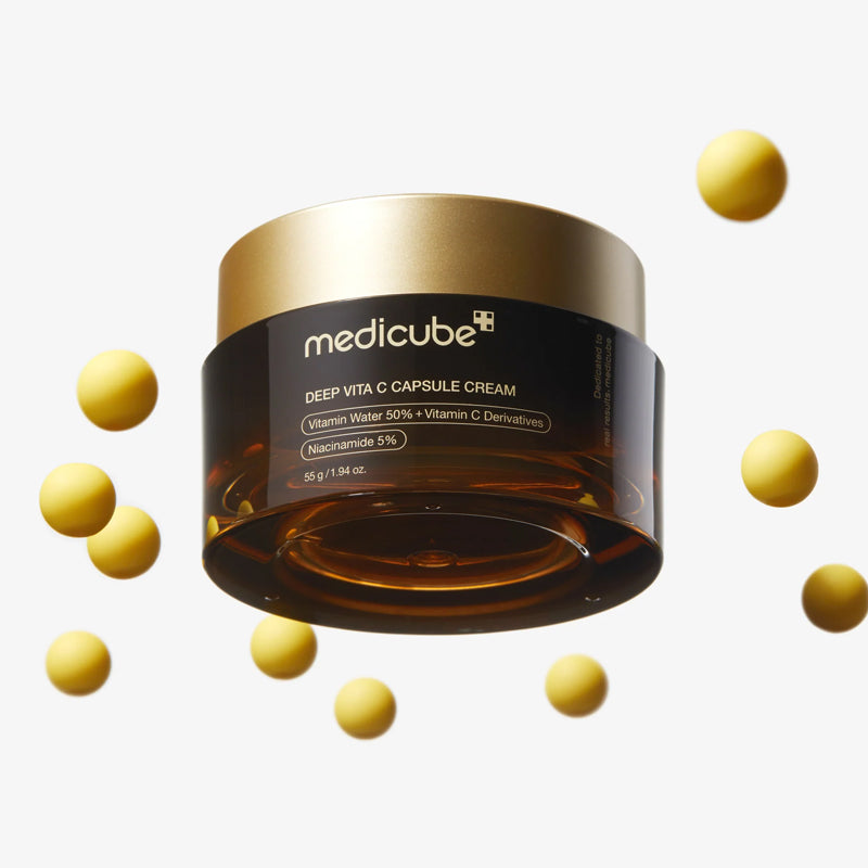 MEDICUBE Deep Vita C Capsule Cream | BONIIK Best Korean Beauty Skincare Makeup Store in Australia