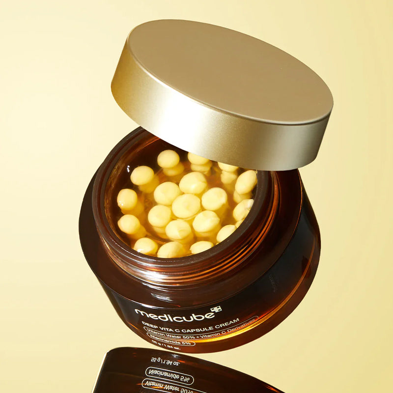 MEDICUBE Deep Vita C Capsule Cream | BONIIK Best Korean Beauty Skincare Makeup Store in Australia