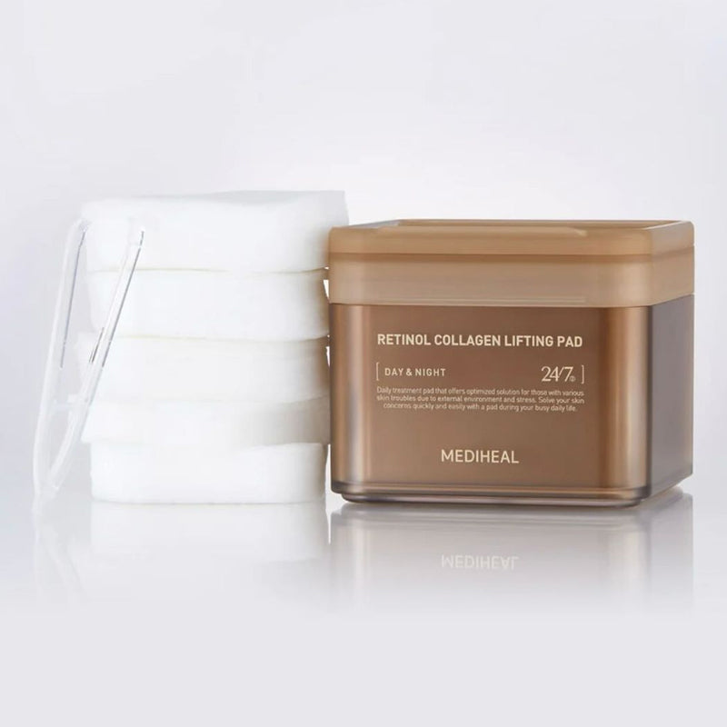 MEDIHEAL Retinol Collagen Lifting Pad | BONIIK Best Korean Beauty Skincare Makeup Store in Australia